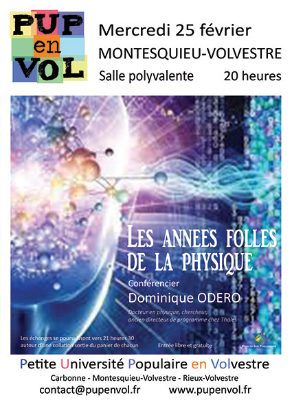 Les années folles de la physique