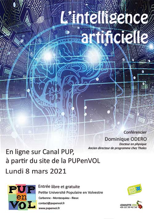 PUPenVOL - L’intelligence artificielle L’intelligence artificielle